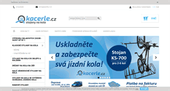 Desktop Screenshot of kacerle.cz